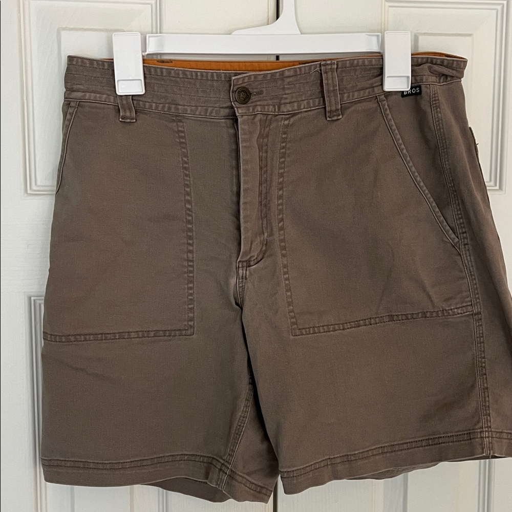 Howler Bros Shorts Men's 32 Brown Clarksville Walk Shorts 7"